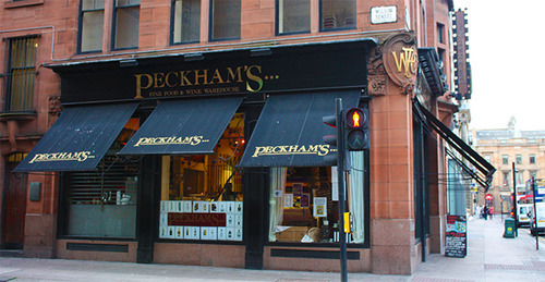 Peckhams shop front.